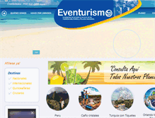Tablet Screenshot of eventurismo.com.co